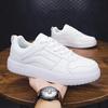 Новая повседневная спортивная обувь, низкий верх, модная, легкая, однотонная, парная, маленькие белые туфли, кеды