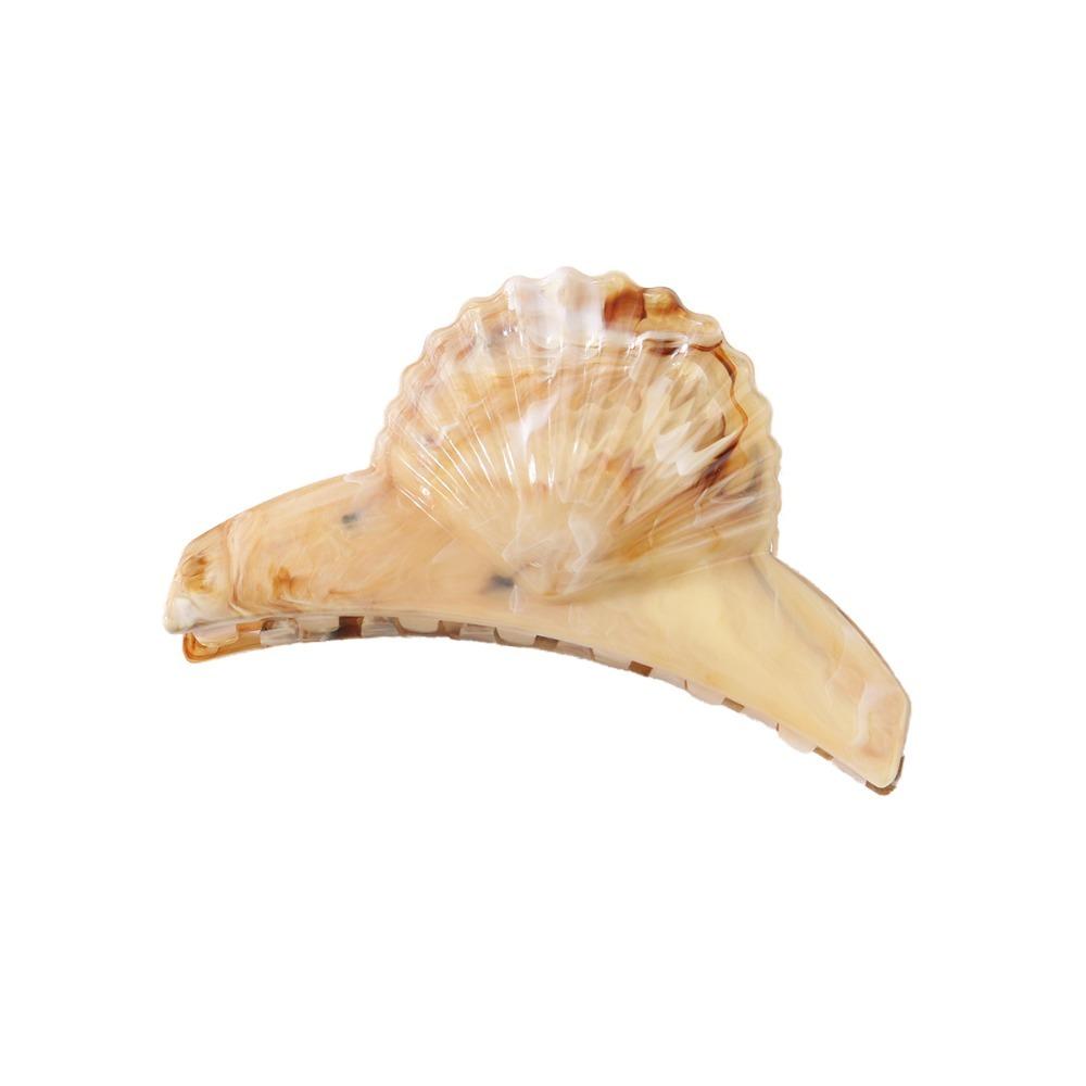 ABS Shell Hair Claw Advanced Shark Clip Новый пляжный головной убор