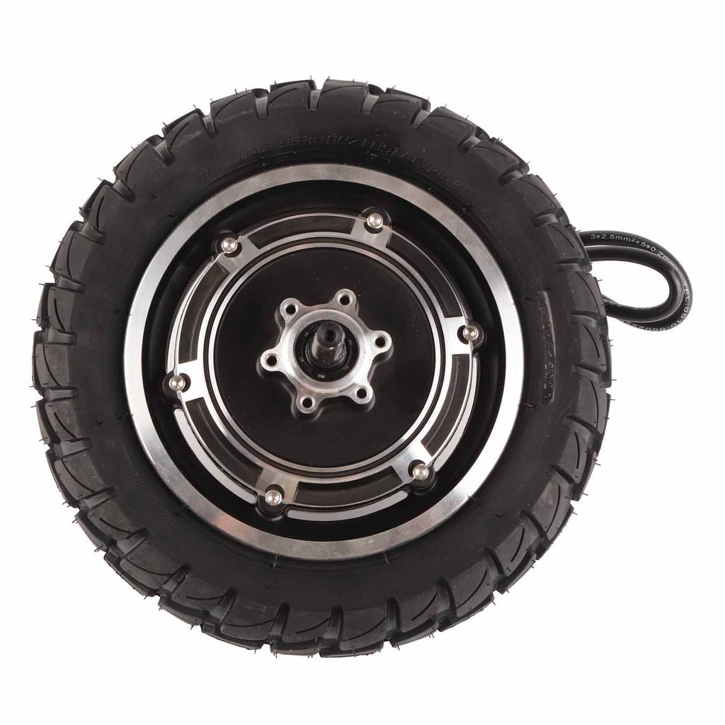 10-дюймовый мотор-колесо 36В-60В 350Вт-1500Вт Сборочный комплект приводного мотора для электрического мотоцикла, внедорожного велосипеда