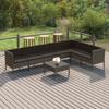 Day and Night - Day and Night Garden Furniture Set 8 Pieces and Gray Synthetic Rattan Cushions