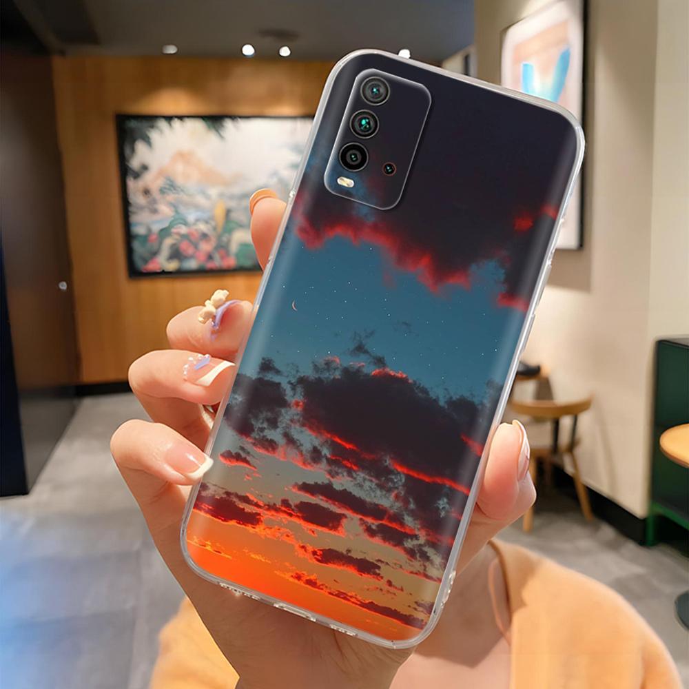 Для чехла телефона Xiaomi Redmi 9T Милый дизайн Полная защита Задняя крышка Для Redmi 9T redmi9T Корпус Мягкий силиконовый бампер Funda