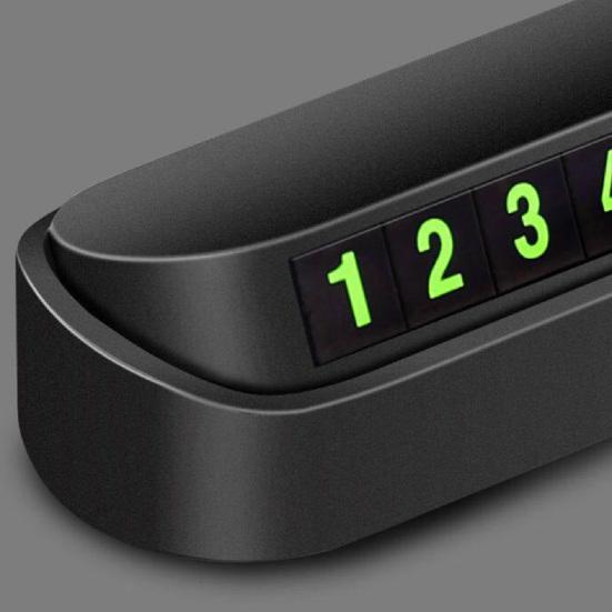 Автомобильные аксессуары, телефонный номерной знак, изысканный удобный компактный автомобильный Стайлинг, временная парковочная карта для внедорожника