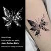 1Pcs Waterproof Temporary Tattoo Sticker 3D Butterfly Fake Tattoo Leg Arm Art Disposable Temporary Butterfly Tattoo Sticker