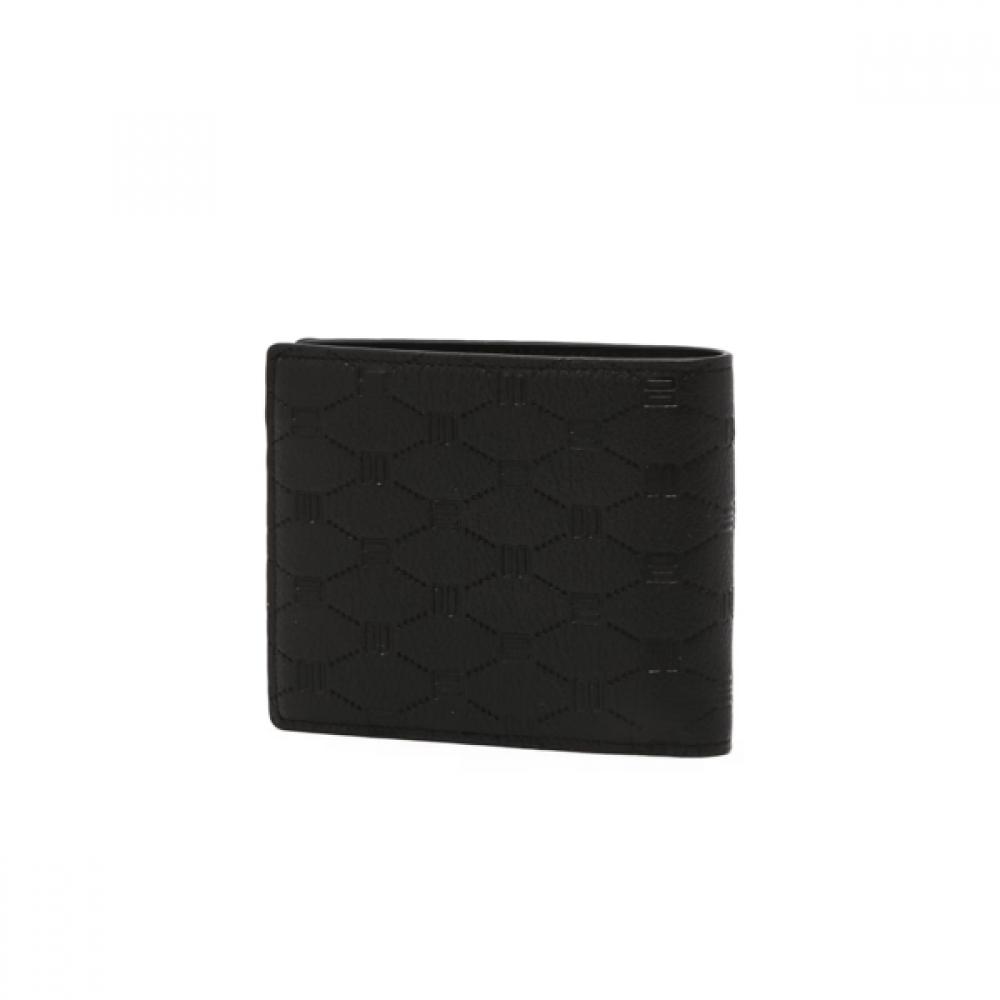 Daks Leather Wallet Men Black Dbwa6f740bk