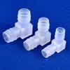 10Pcs New PP Plastic Elbow Connectors 90 Degree Transparent Aquarium Tank Fittings 4-20mm Pagoda Hose Joint Garden Irrigation