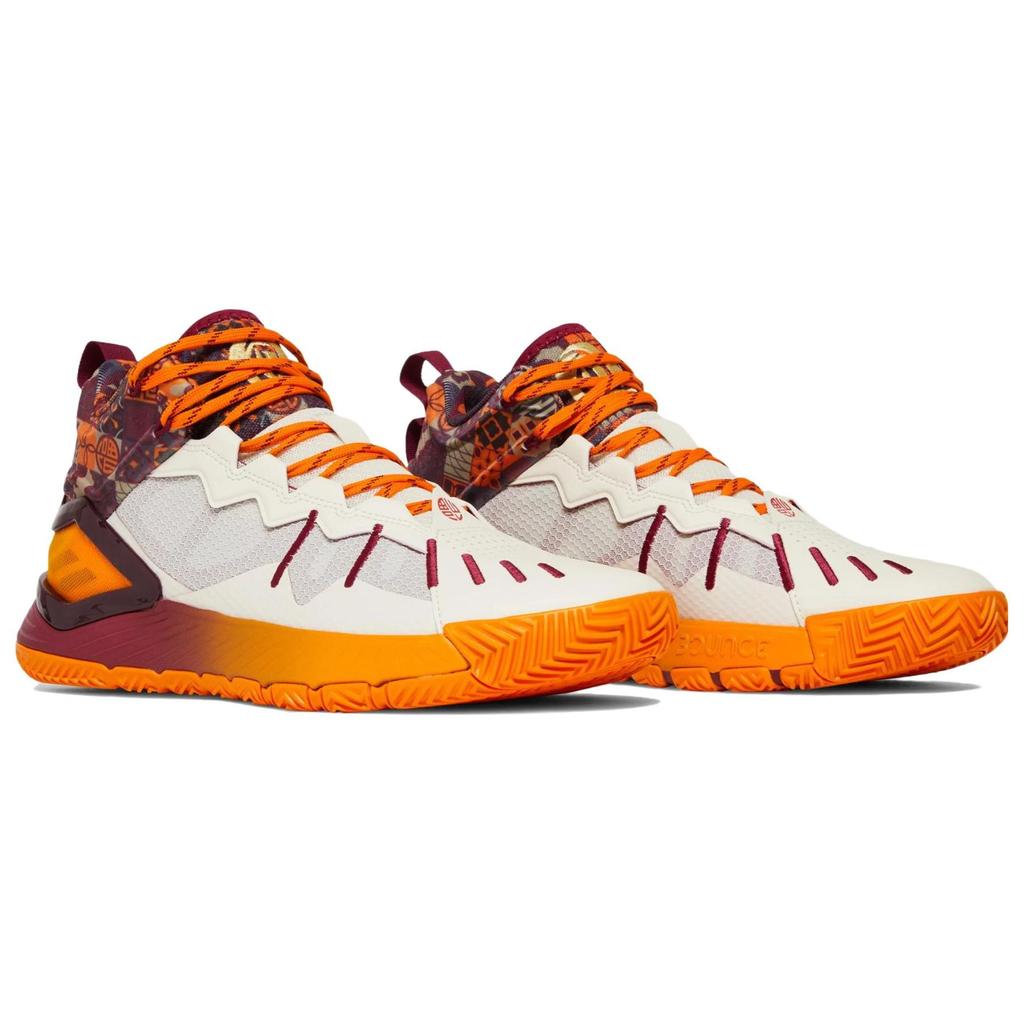 adidas D Rose Son of Chi White Bold Orange Мужские кроссовки Legacy-Burgundy Cloud-White GV8717