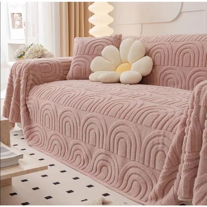Высококачественная ткань для чехлов на диван, которую можно расстелить и накрыть. Одеяло для дивана с зимним плюшевым полотенцем для дивана. Новое полотенце с полным покрытием