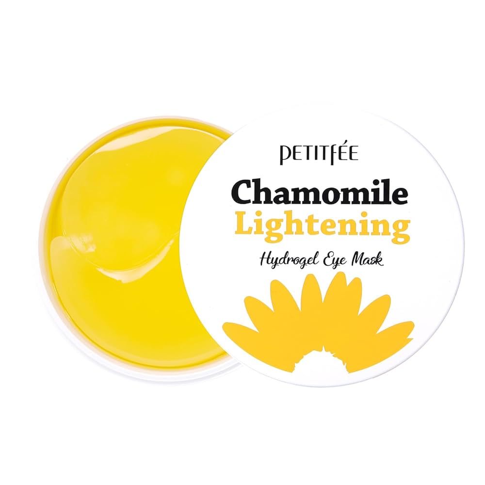 Petitfee Chamomile Lightening Hydrogel Eye Mask 60pcs AUTHENTIC STORE