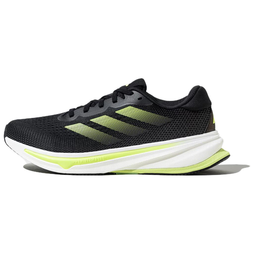 Adidas SUPERNOVA RISE Rebound Low Top Running Shoes Men's Black Sneakers JH9628