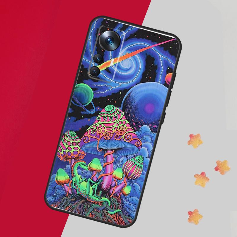 Weird Trippy Mushroom For POCO F5 X3 X5 Pro F3 F4 M5s X4 GT Case For Xiaomi 13 14 Pro 11T 12T 13T Pro 12 Lite 12X