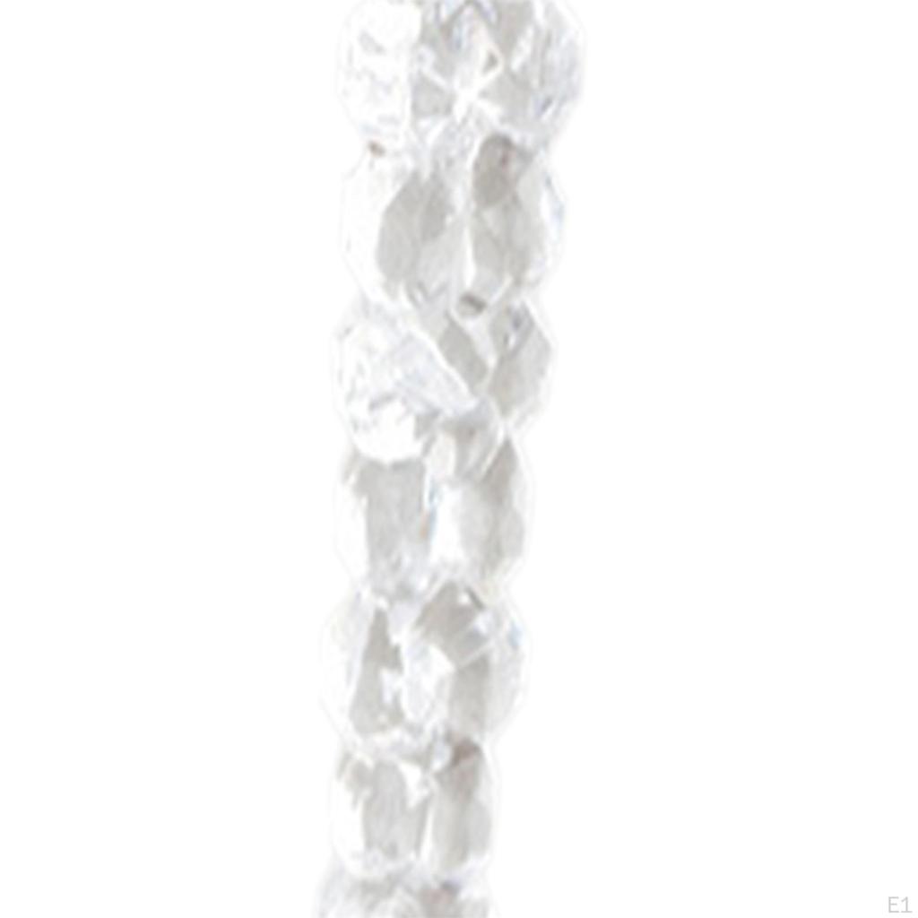 Сосулька Рождественский подвесной орнамент Рождественская елка Декор Прозрачное украшение для фестиваля