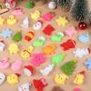 10-50Pcs Christmas Soft Squishy Toy Kids Favors Fidget Stress Relief Sensory Toys Gift 2026 New Year Party Goodie Bag Stuffers