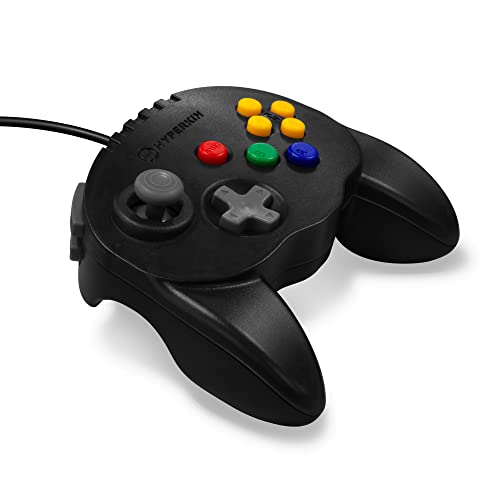 Проводной контроллер Hyperkin N64™, Оригинальный порт, Адмирал Флота, Дымчато-серый