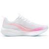 Кроссовки Li Ning Red Rabbit 6 Pro из прочной дышащей ткани с низким верхом для бега, женские кроссовки белого и розового цвета ARMT014-6