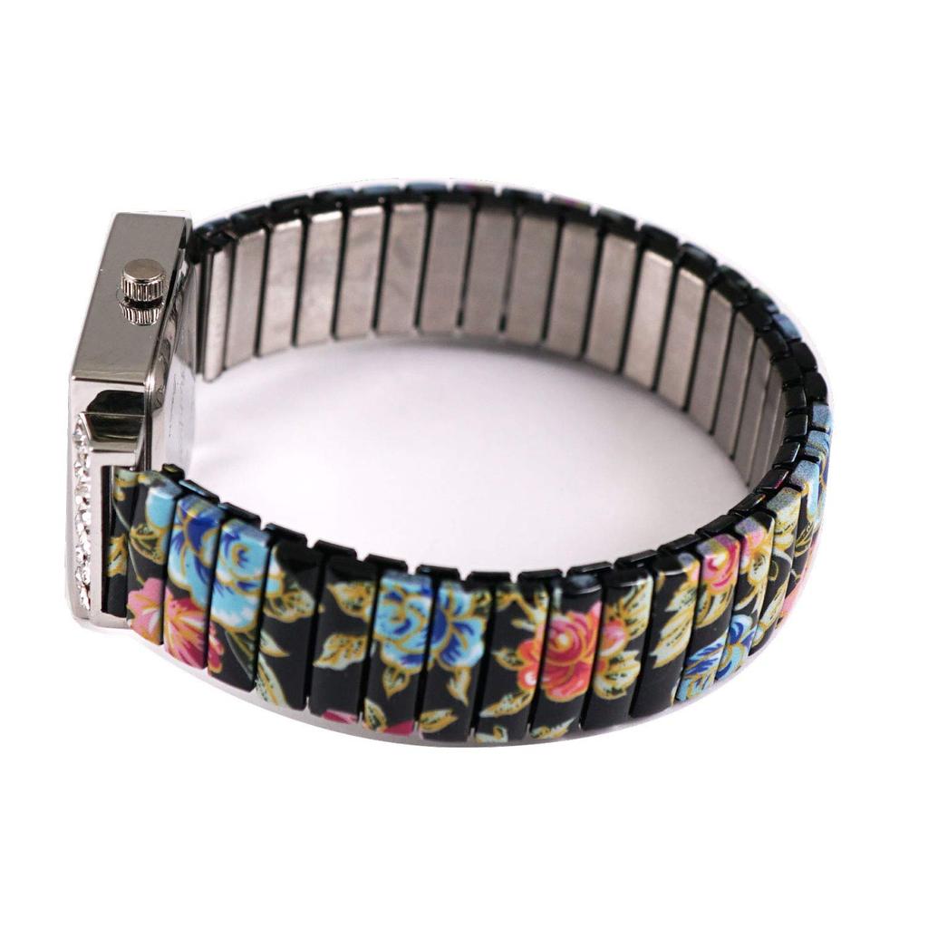 Часы Floral Pattern Bellows 164051 Black [Rapole] Женские