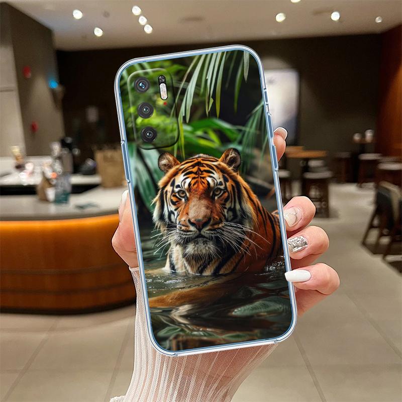 UP5 Animal Tiger Phone Case for LG K22 K30 K40 K40S K41 K42 K50 K50S K51 K51S K52 K61 K62 K71 K92 Q60 Q61 V40 V50 V60