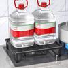 Gas Stove Rack Induction Cooker Bracket Solid Metal Structure Strong Load-bearing Multipurpose Storage Rack
