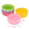 5 шт. 5 см. Силиконовая форма в виде цветка тыквы для выпечки торта, антипригарные многоразовые формы