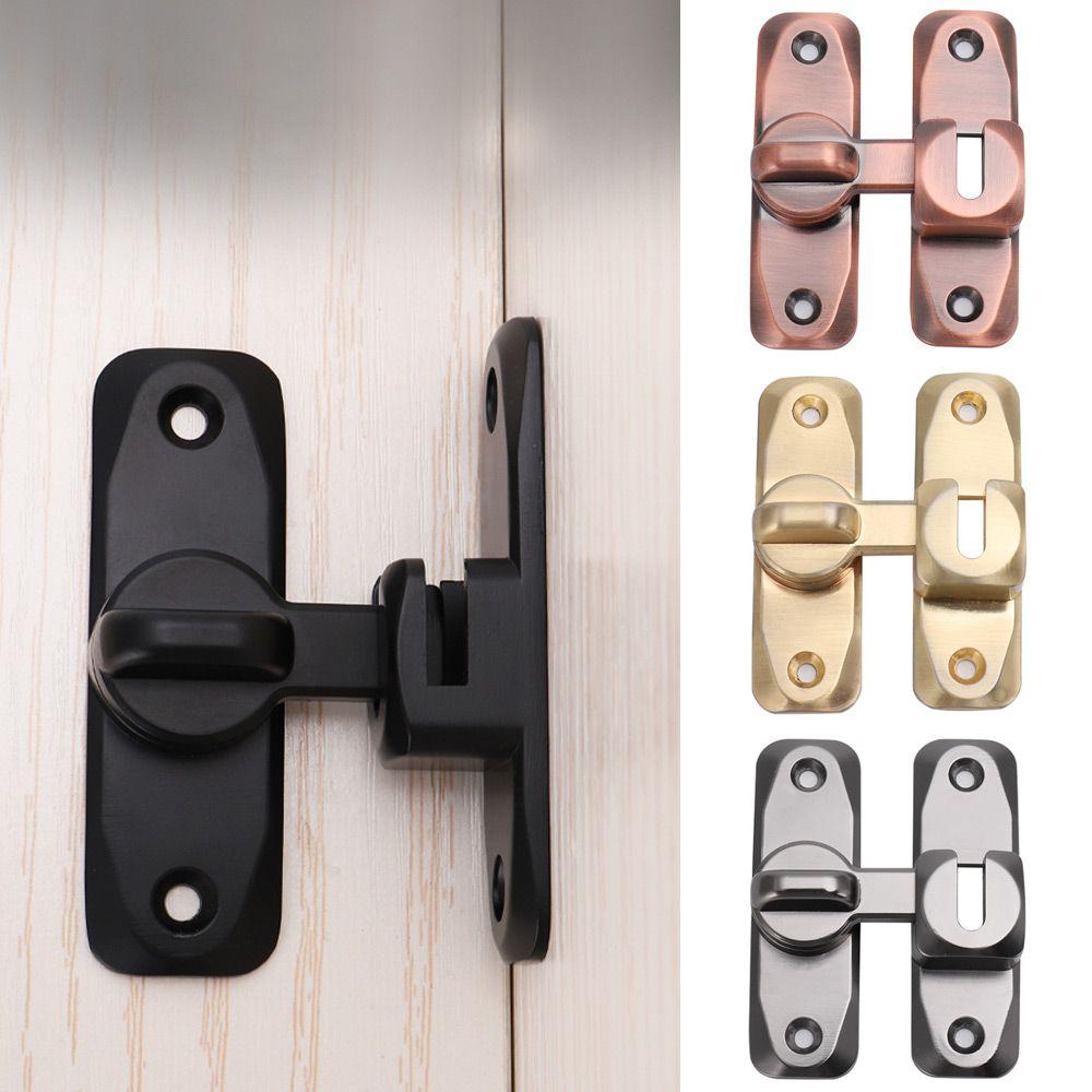 Locks No Punching Solid Buckle Sliding Door Latch Sliding Door Lock Door Bolt Anti-theft Buckle