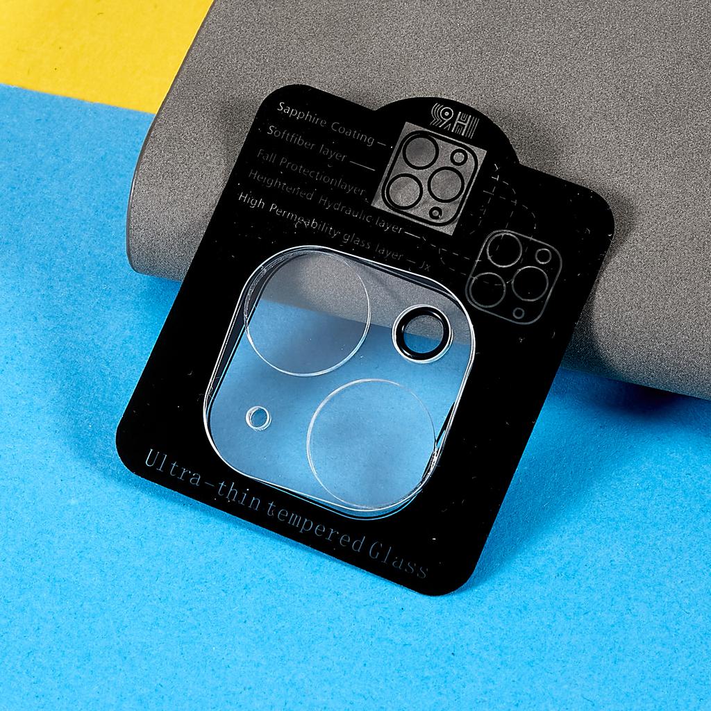 Для iPhone 14 6,1 дюйма/14 Plus 6,7 дюйма Сверхпрозрачная защита объектива камеры Защитная пленка из закаленного стекла против царапин