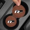 T26Car Cup Holder Mat Pad Anti-slip Coaster Auto Interior Accessories For Volkswagen Golf Rline Passat GTI Lavida Sagitar Scirocco 