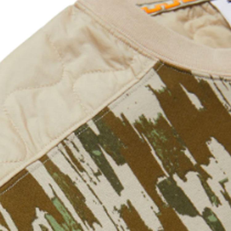 Puma X Market Camouflage Print Logo Crew Neck Long Sleeve Sweatshirt Men Sweatshirt Multicolor 536086-64