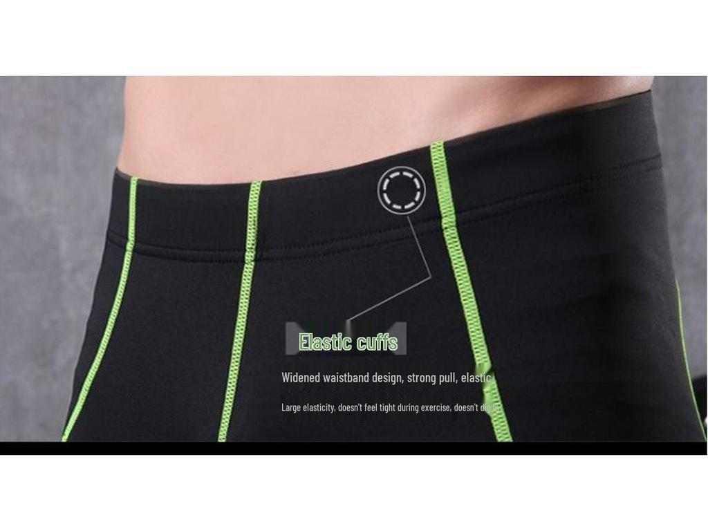 Мужской термокостюм для бега и лыж: Эластичная, Теплая, Дышащая Быстросохнущая Фитнес-одежда для Баскетбольных Тренировок Осенью и Зимой.