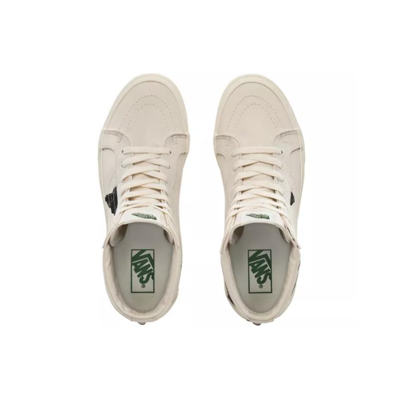 Vans Спаси нашу планету X Sk8 Hi Переиздание 'Белый Черный' Vans VN0A4BV8TGP