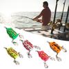 2.7CM/3.2G Мини Мягкая Лягушка Приманка с Беспроволочным Крючком Спиннер Лезвие ПВХ Искусственный
