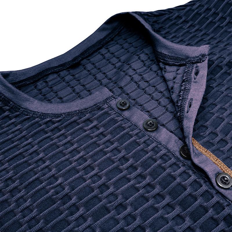 Летняя новая мужская рубашка Henry для мускулистых мужчин, модная мужская спортивная футболка для фитнеса с дышащим коротким рукавом