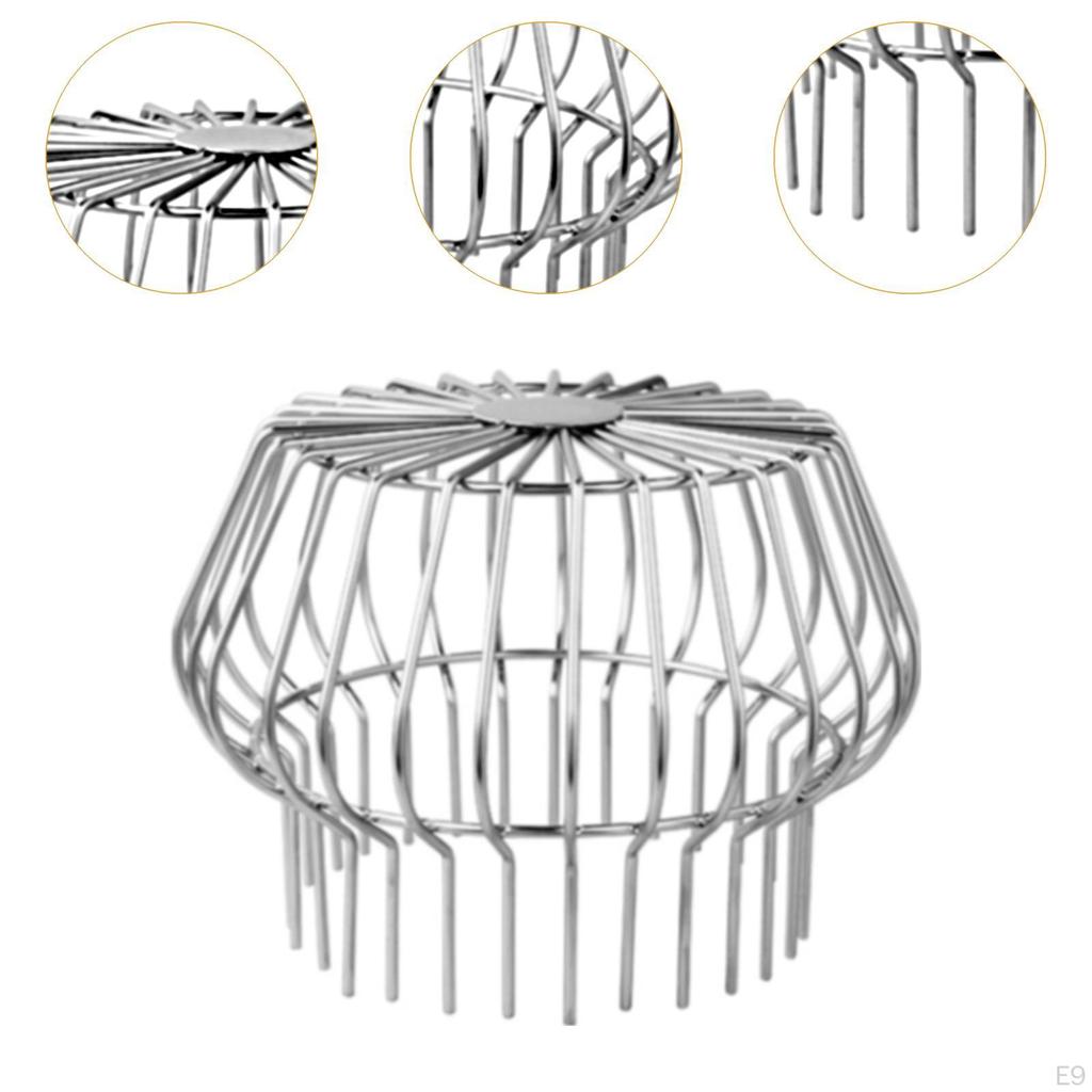 Защитный кожух для водостока, наружный фильтр, сетчатый фильтр, проволочный колпачок, устойчивый к засорению, для балкона, водоотвод, устойчивый к ржавчине