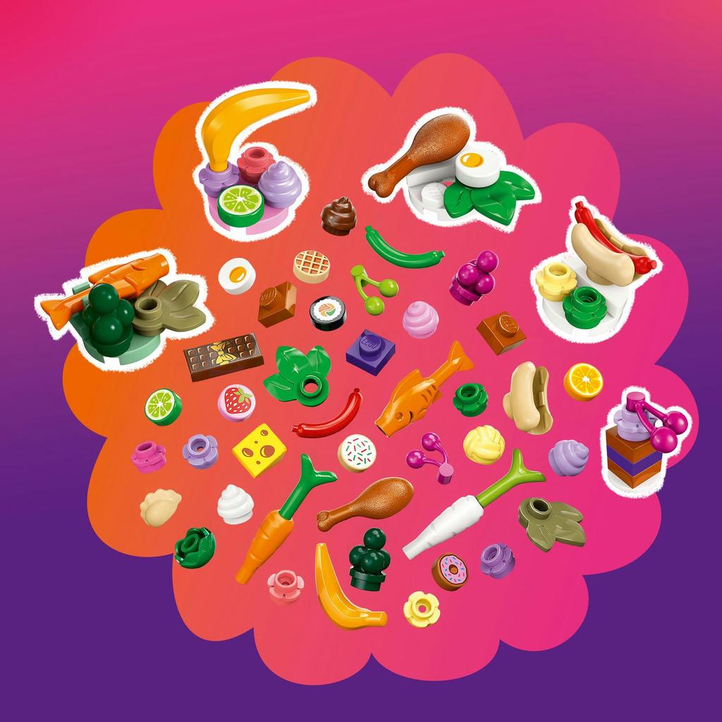 LEGO Friends Ресторан и Кулинарная школа Игрушки Подарки на день рождения Блоки Девочки Мальчики Дети 8 лет 9 лет 10 лет Начальная школа