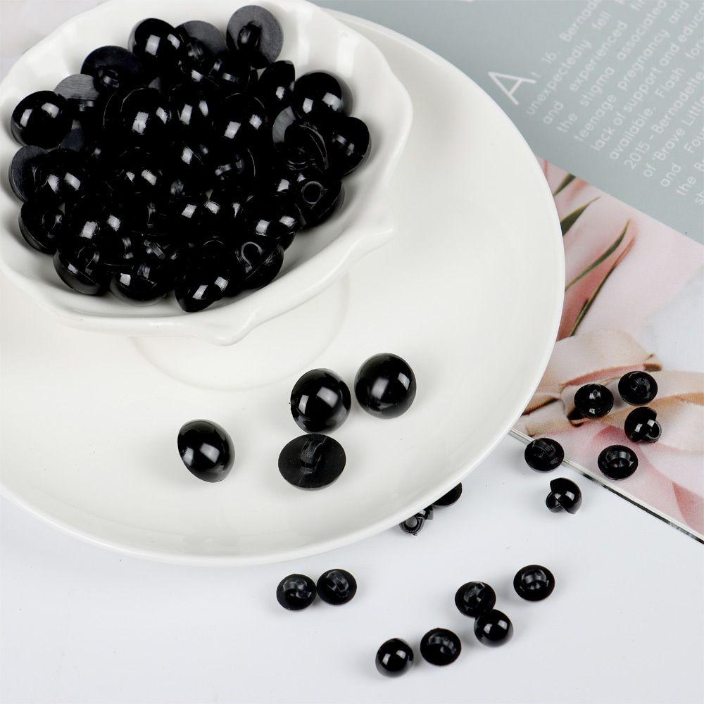 Пластиковые плюшевые игрушки, куклы для изготовления животных, черные защитные глаза, медведи, иголки, куклы для валяния, аксессуары