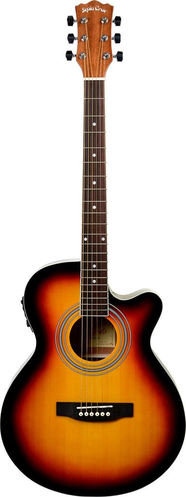 Sepia Crue Vintage Sunburst Electric Acoustic Guitar EAW-01/VS