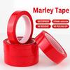 Red Marking Tape 66 Meters Adhesive Coded Tape High Insulate Marker Line Tape