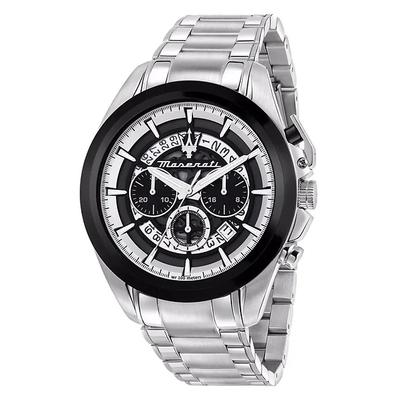 Часы мужские Traguardo Chronograph из нержавеющей стали, многоцветный скелетонизированный циферблат, кварцевые R8873612059 100 м