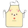 Kawaii Cartoon Rilakkumas Polyester Apron  52*72cm Cuisine Grill Baking Bib Tablier Florist Artisan Pinafore for Chef Barista