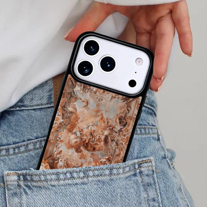 Эстетичный чехол для телефона с ангелами, облаками и небом для iPhone 16e 15 14 13 12 17 Pro Max Plus Air 17pro Чехол Coque