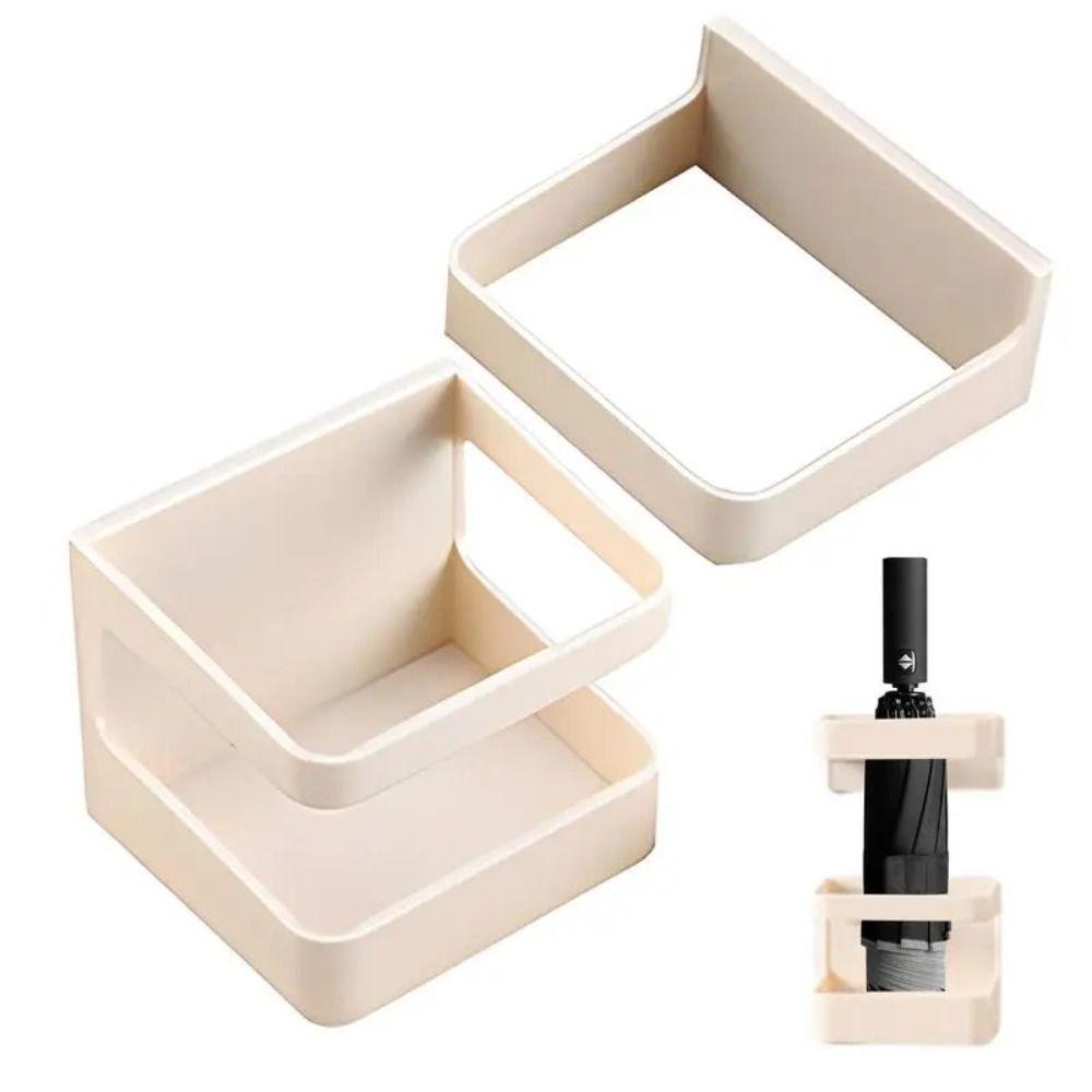 Plastic Umbrella Stand Wall-mounted Umbrella Storage Rack Multifunctional Umbrella Rack  Hotel