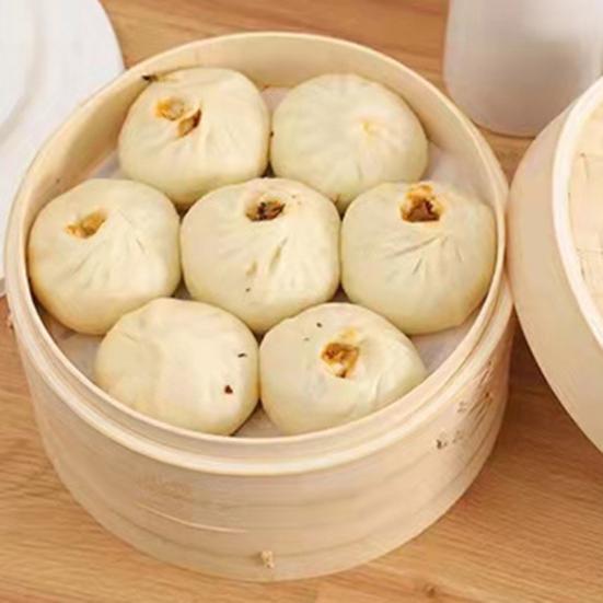 1 комплект, бамбуковая пароварка, 2 слоя, дизайн, пароварка для приготовления еды, пельменей, рыбы, мяса, пароварка для домашней кухни