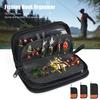 Spoon Spinner Fishing Lures Bag Large Capacity Zipper Closure Baits Storage Carrying Case Lure Storage Wallet