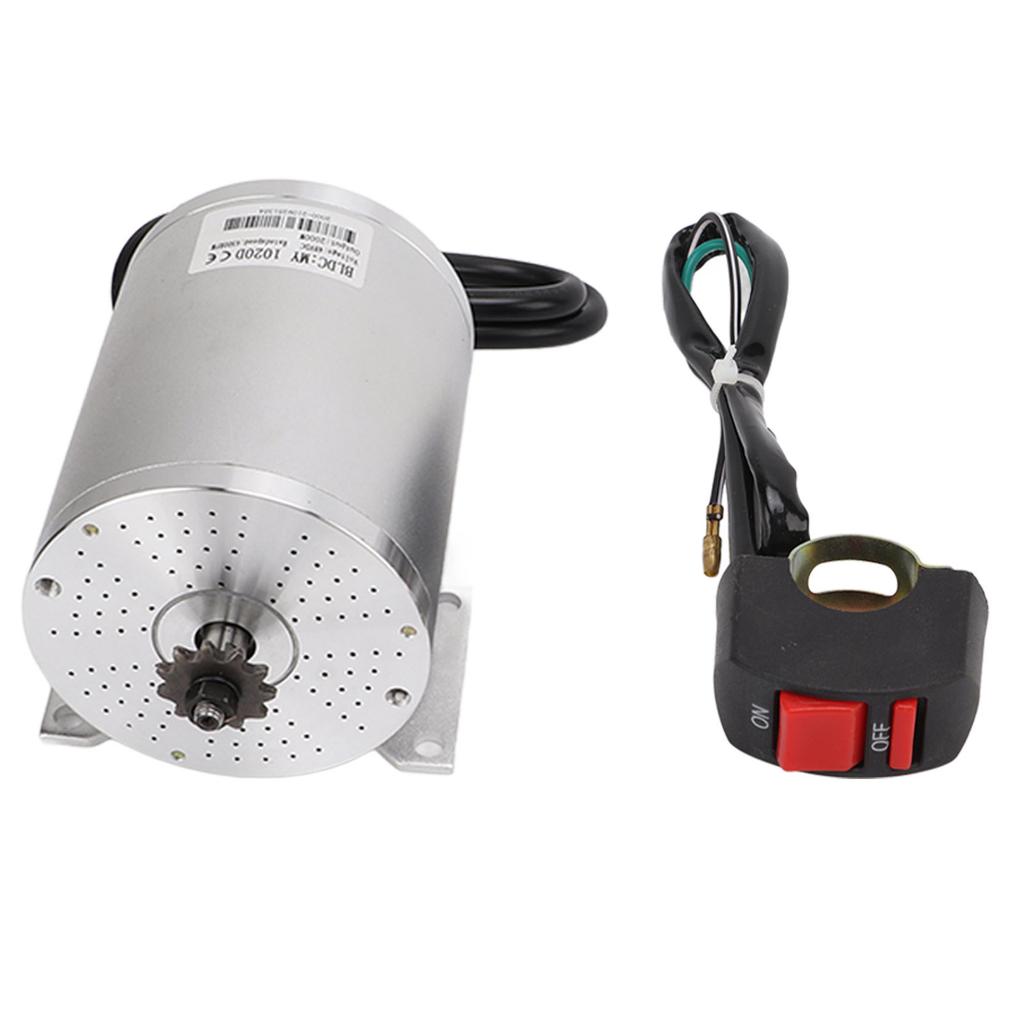 DC48V 2000W Brushless Motor Controller Kit 4500rpm Min for DIY Go Kart Electric Scooter Bike