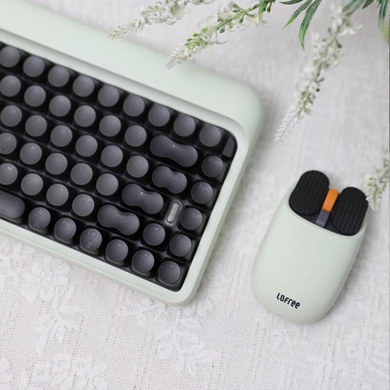 Беспроводная Bluetooth-мышь Lofree 1970-х годов в ретро-дизайне Chip