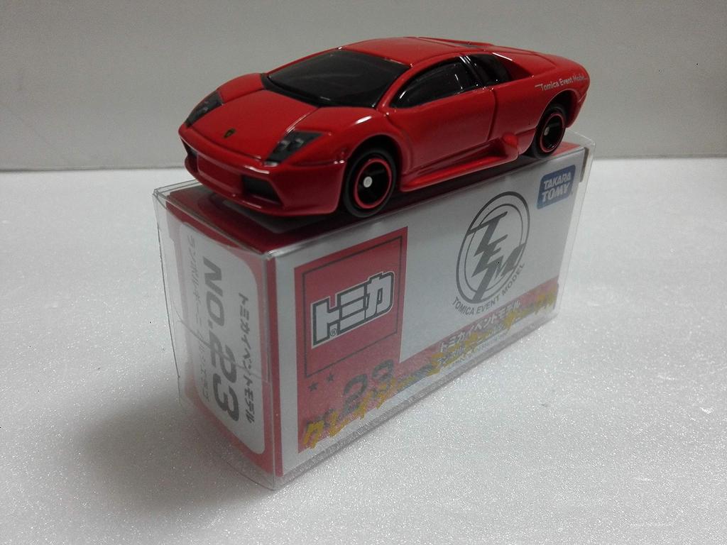 Tomica Event Model 23 Lamborghini Murcielago Crazy Miniature Car Circle with Shipped from Amazon Warehouse No. Case,