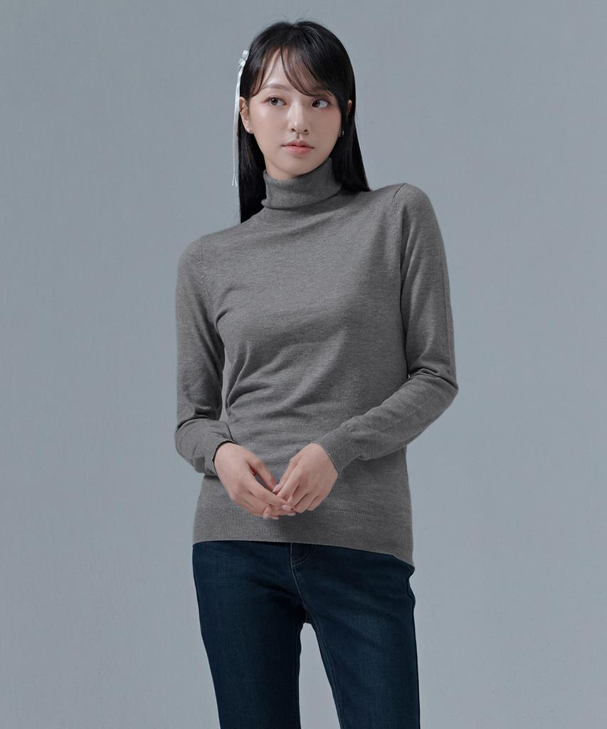 CHASECULT Women'S Basic Turtleneck Sweater-Cgzg5252E0B