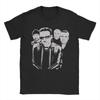 U2 Rock Band Achtung Baby Logo T Shirt Unisex's  Cotton Funny T-Shirt O Neck  Tees Short Sleeve Clothes Summer