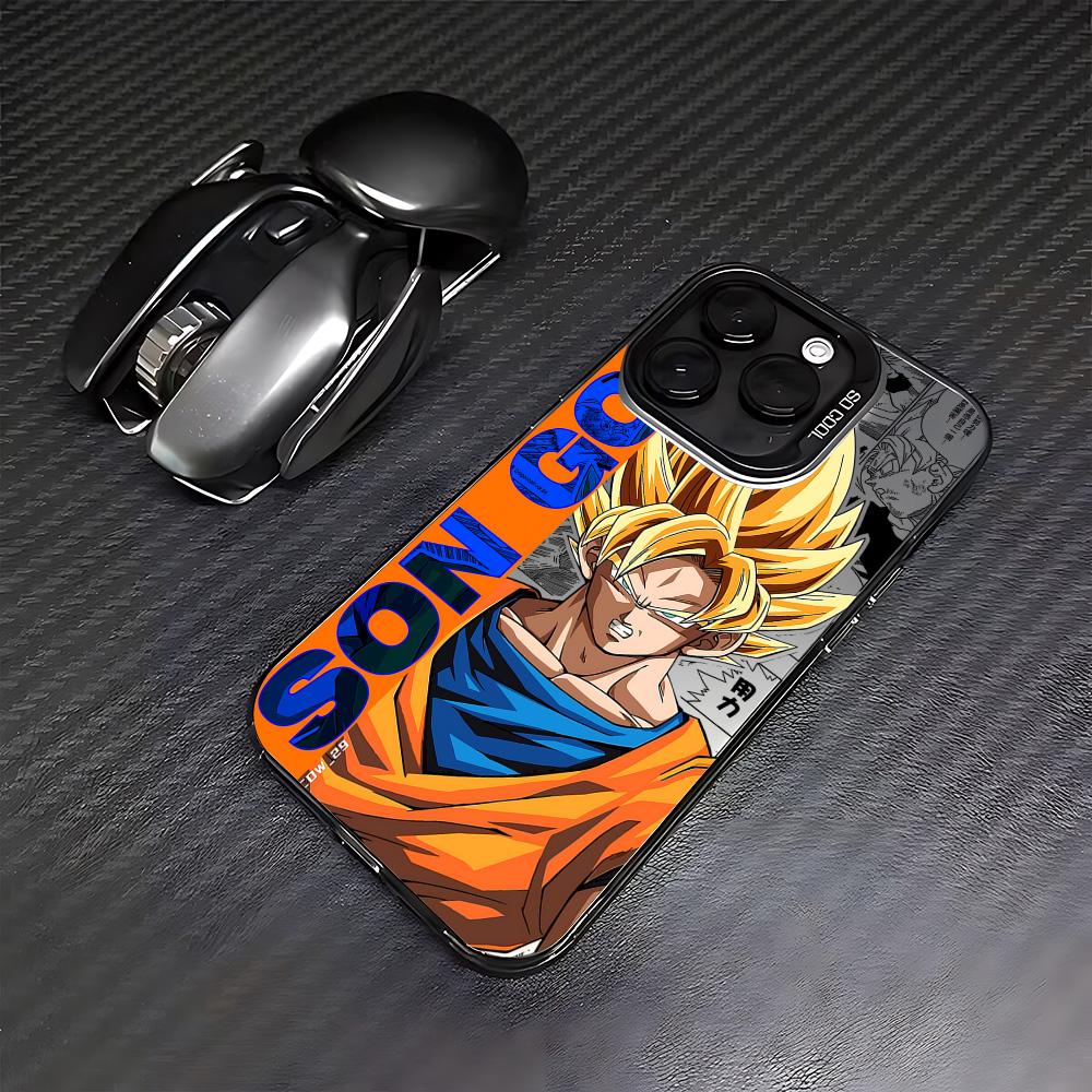 Anime Sons Gokus Phone Case For iPhone 17 16e 16 15 14 13 12 11 mini Pro Max X XR XSMAX 8 7 Air Plus Anti Fall Matte Back Cover