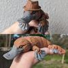 Новинка Смола 3D-печать Утконос Многосуставная модель Орнамент Игрушки Утконос Игрушка Кукла Животное Подарок