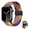 Магнитный плетеный ремешок-петля для Apple Watch 45мм 41мм 44мм 42мм 46мм Ultra 3 49мм Нейлоновый браслет iWatch 11 10 9 8 7 6 5 SE