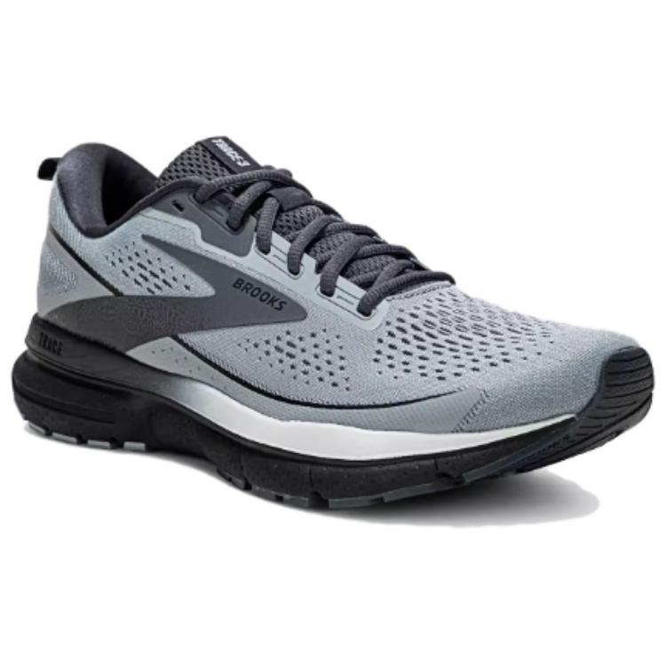 Brooks Trace 3 White Ebony Men Sneakers Alloy 110412-1D-180